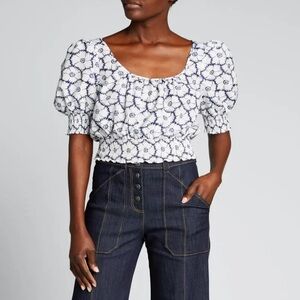 Cinq‎ Sept Elliotfloral-print taffeta top